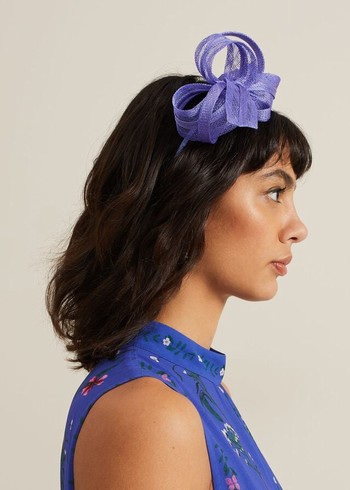 Phase Eight Twist Bow Hats Blue Australia | KU7289104